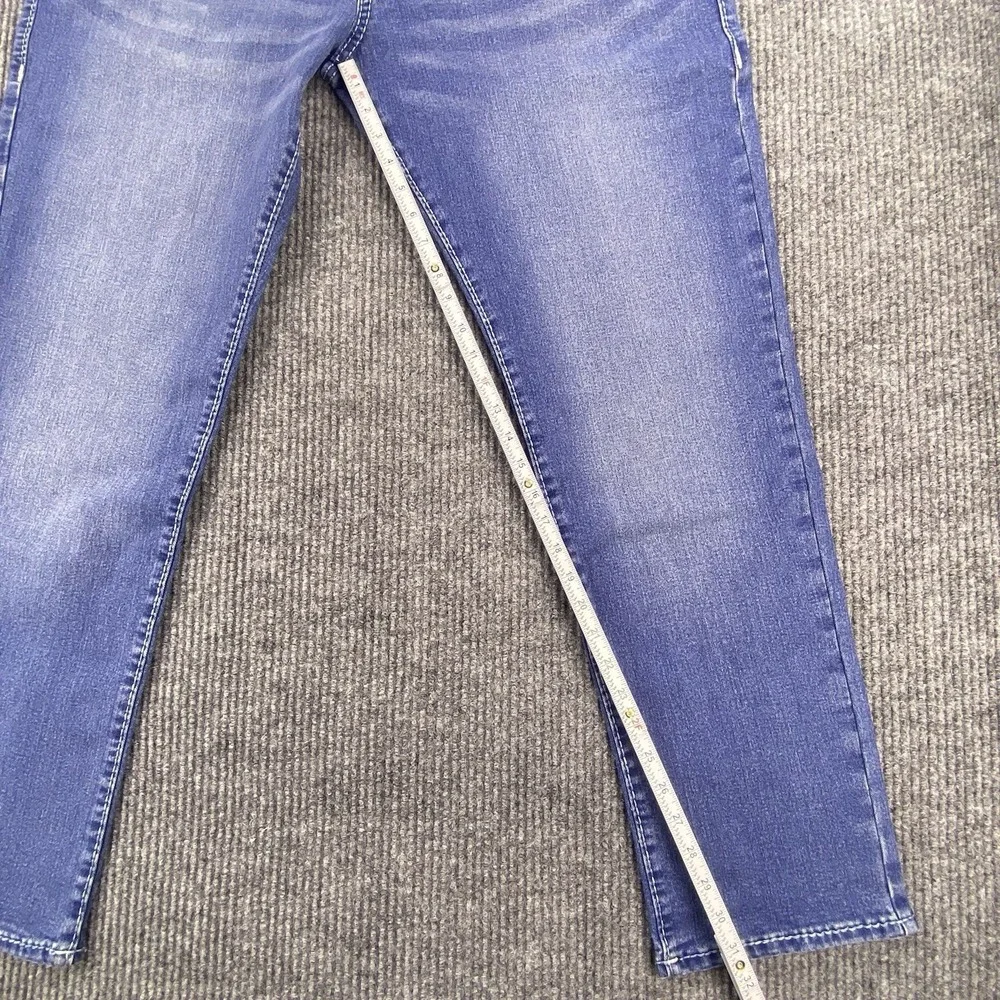 True Religion Geno Big T NF Slim Jeans Medium Neptune Wash Size 40 NWT $204